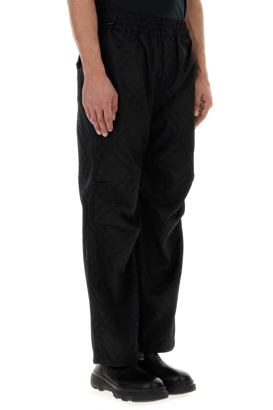 Burberry Men Black Nylon Pant