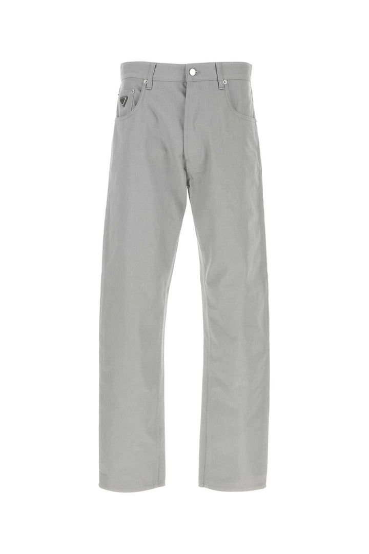 Prada Men Grey Denim Jeans
