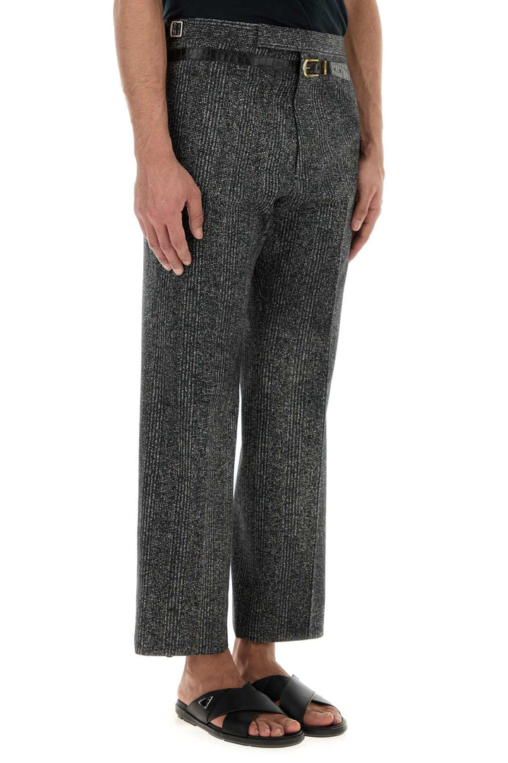 Prada Men Multicolor Tweed Pant