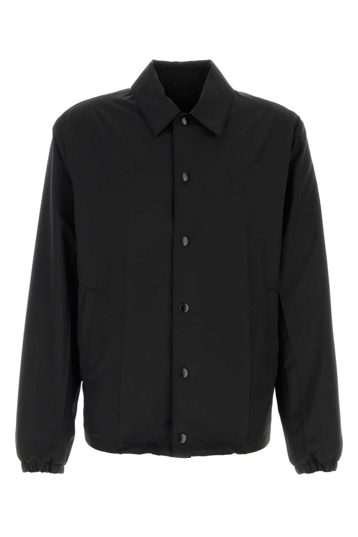 Prada Men Black Wool Blend Jacket