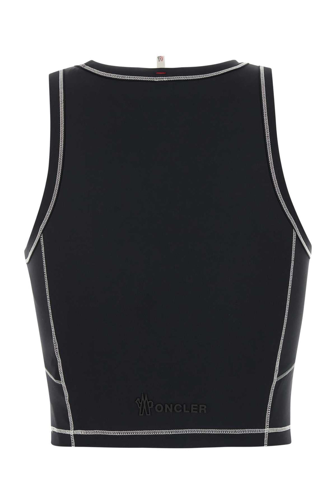 Moncler Grenoble Women Black Stretch Nylon Top