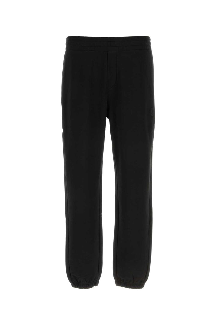 Moncler Men Black Cotton Joggers