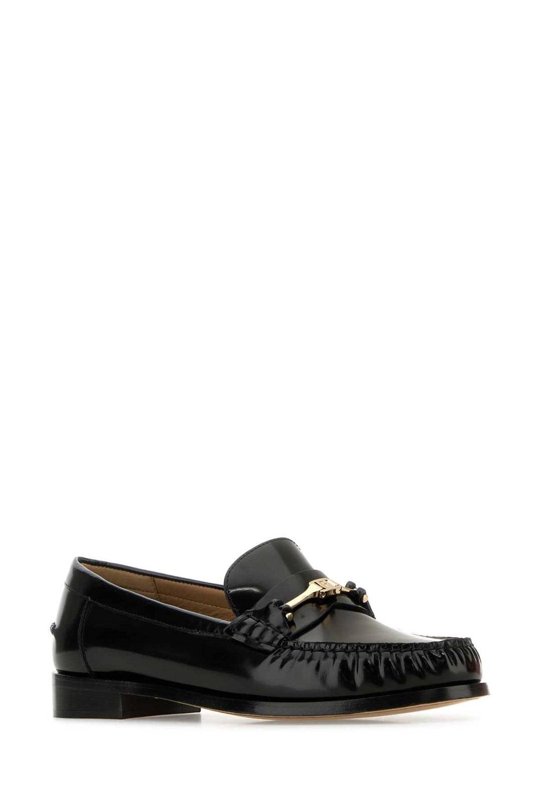 Salvatore Ferragamo Women Black Leather Harry Loafers