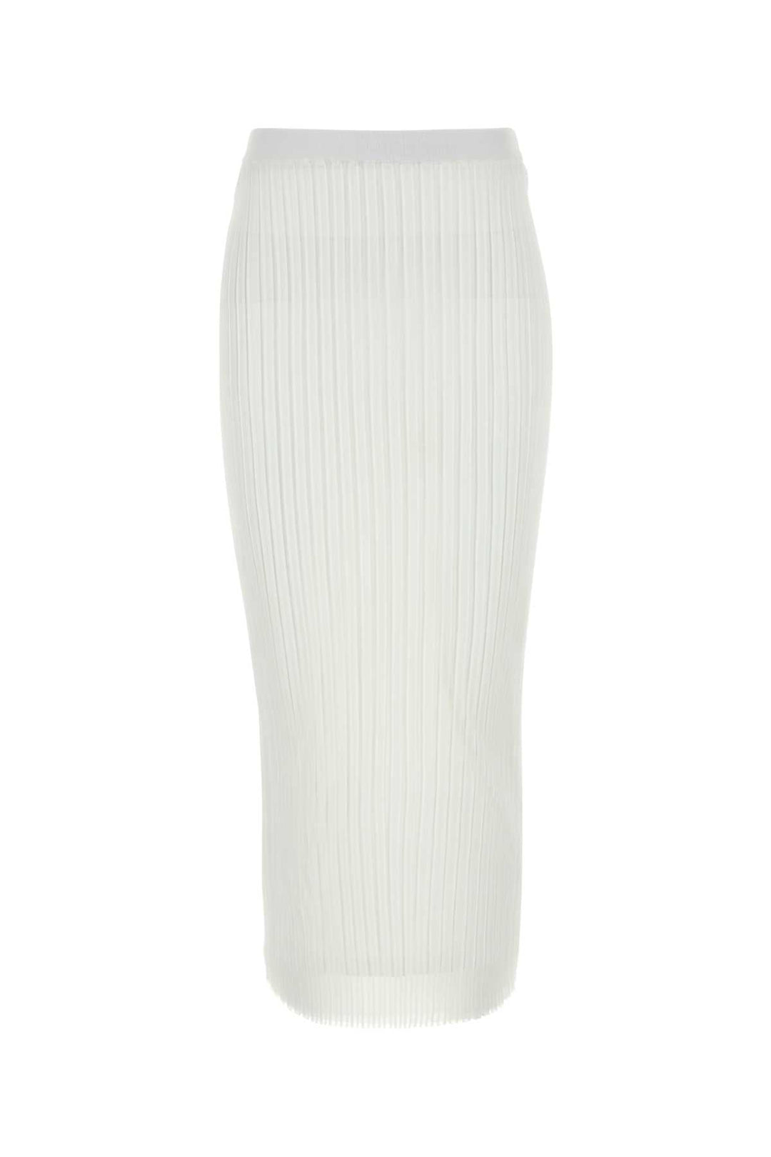 Sportmax Women White Organza Album1234 Skirt