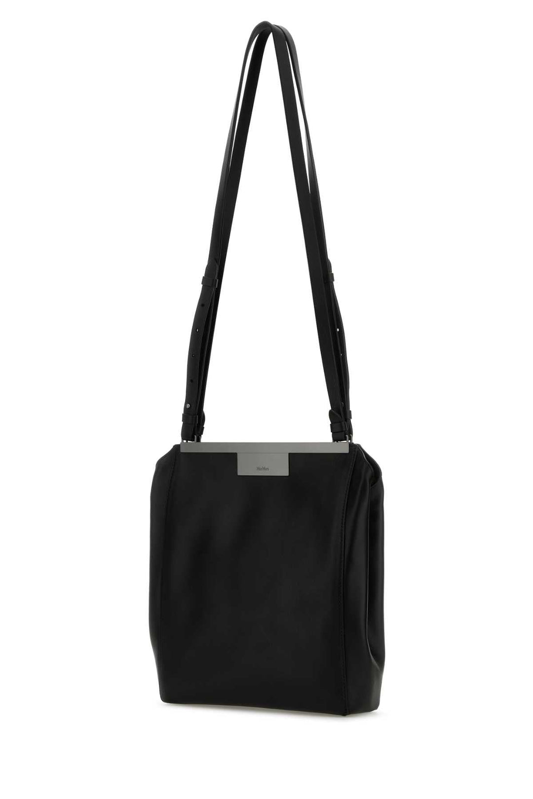 Max Mara Women Black Leather Mmsummer Shoulder Bag