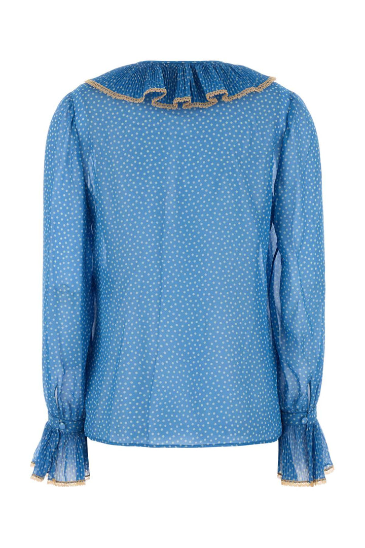 Valentino Garavani Women Printed Silk Blouse