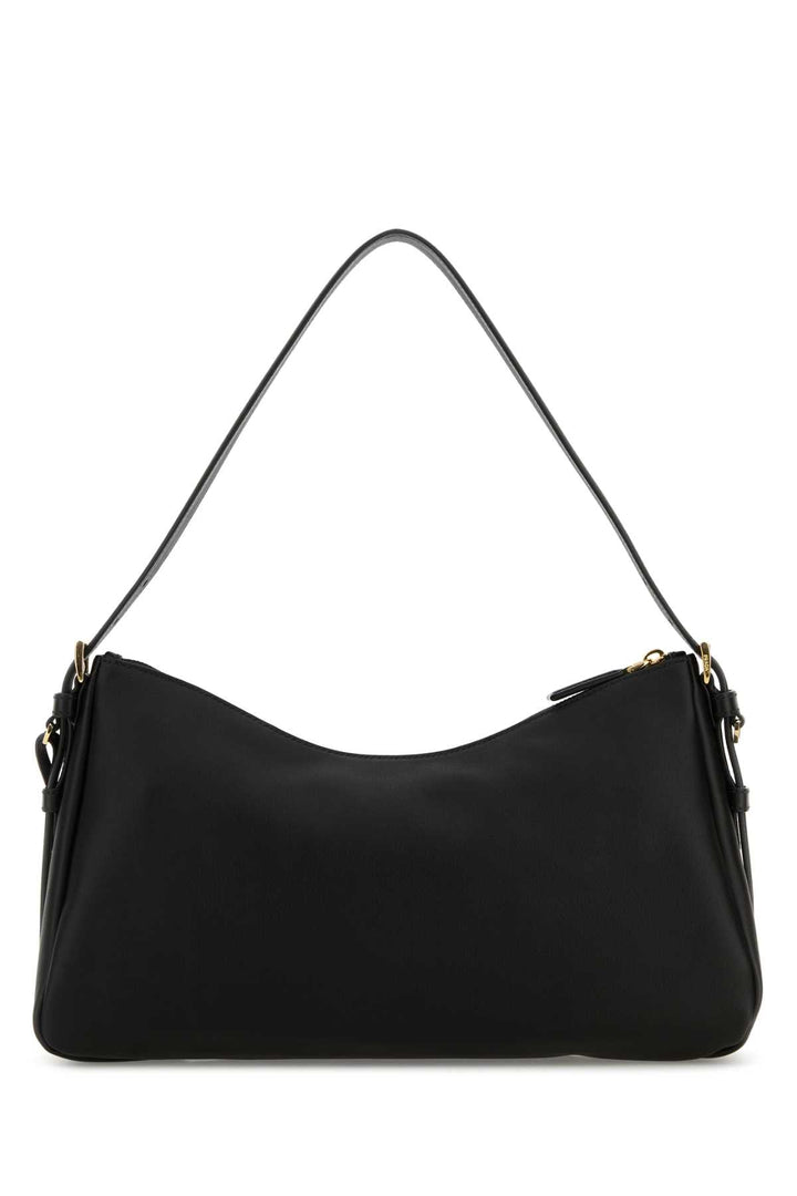 Prada Women Black Leather Handbag