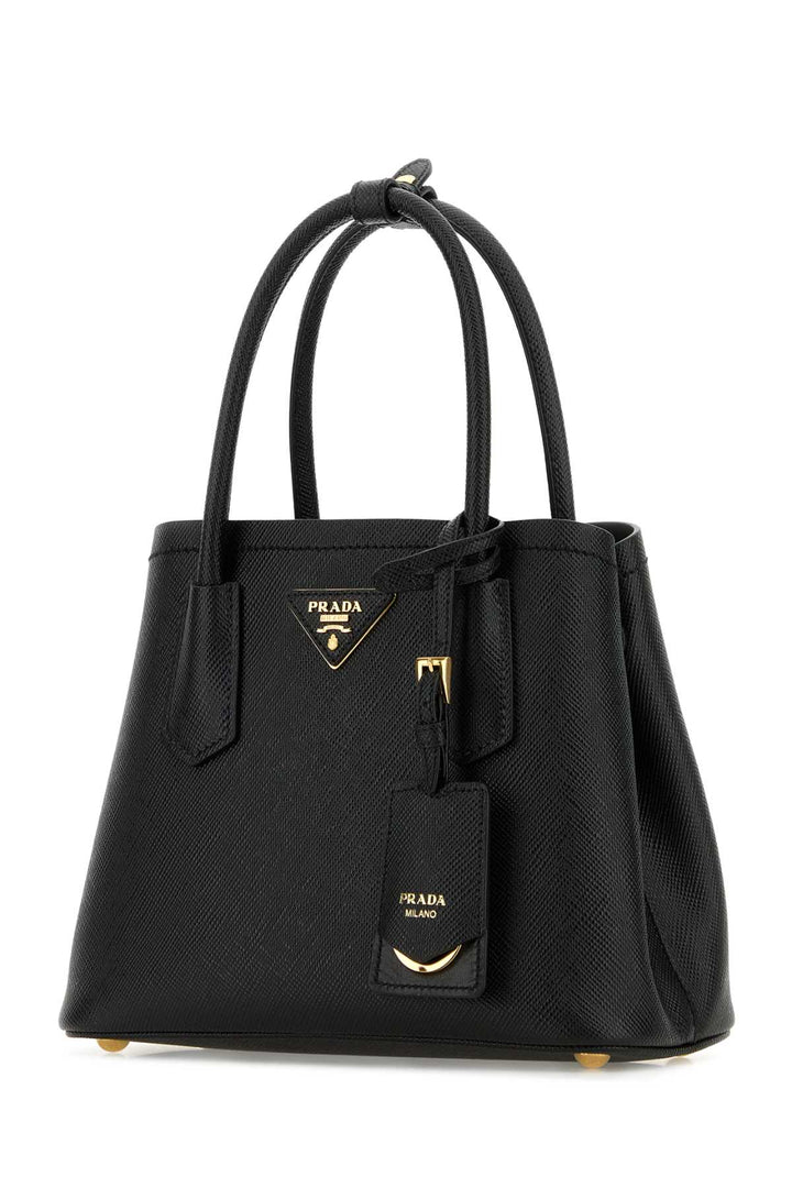 Prada Women Black Leather Handbag