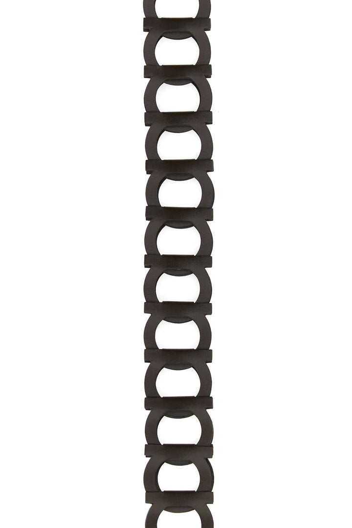 Salvatore Ferragamo Women Brown Leather Belt