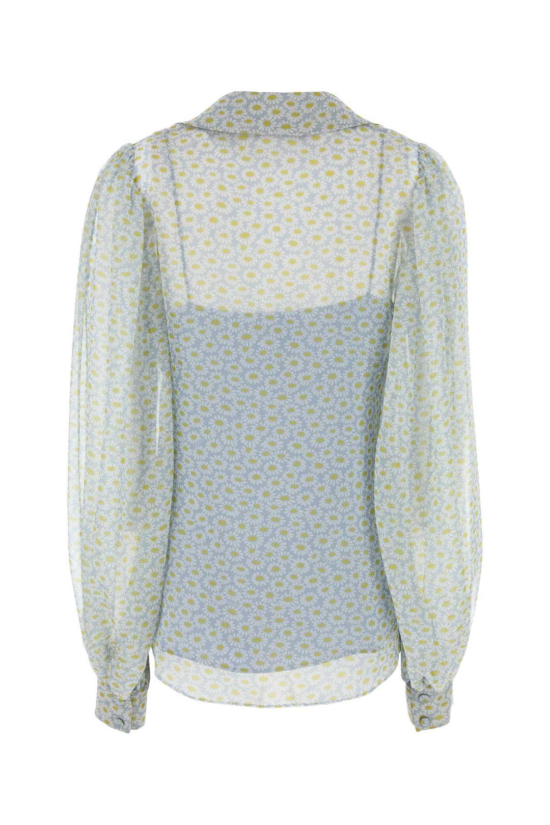 Gucci Women Printed Chiffon Shirt