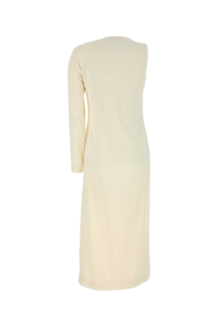 Gucci Women Ivory Sable One-Shoulder Dress