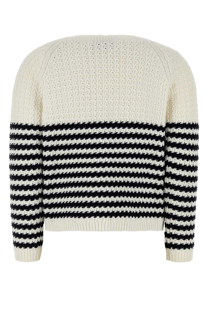 Gucci Women Embroidered Cotton Sweater