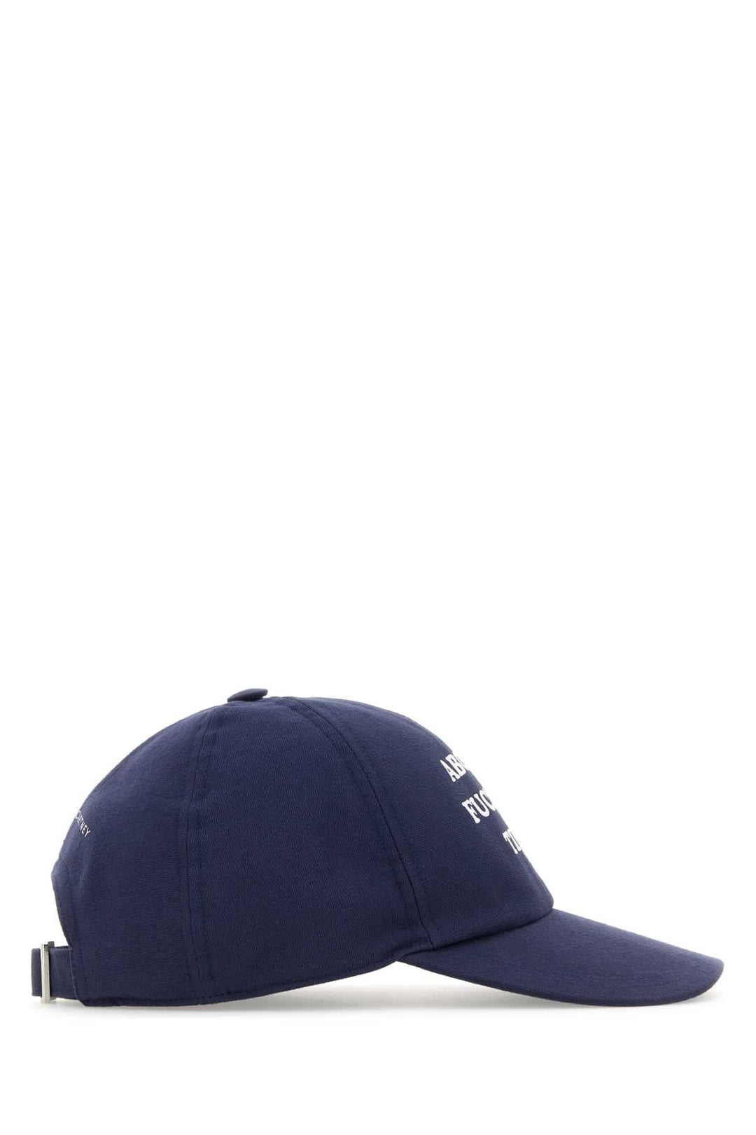 Stella Mccartney Women Blu Cotton Baseball Cap