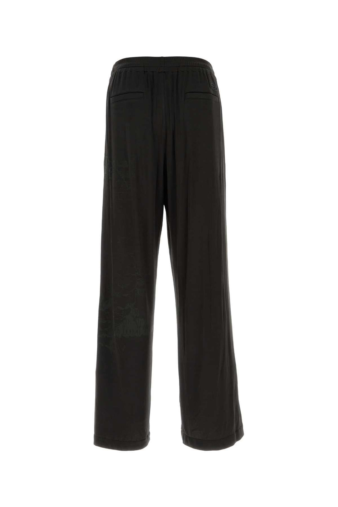 Diesel Men Black Stretch Acetate P-Jester Pant