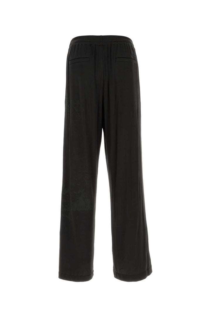 Diesel Men Black Stretch Acetate P-Jester Pant