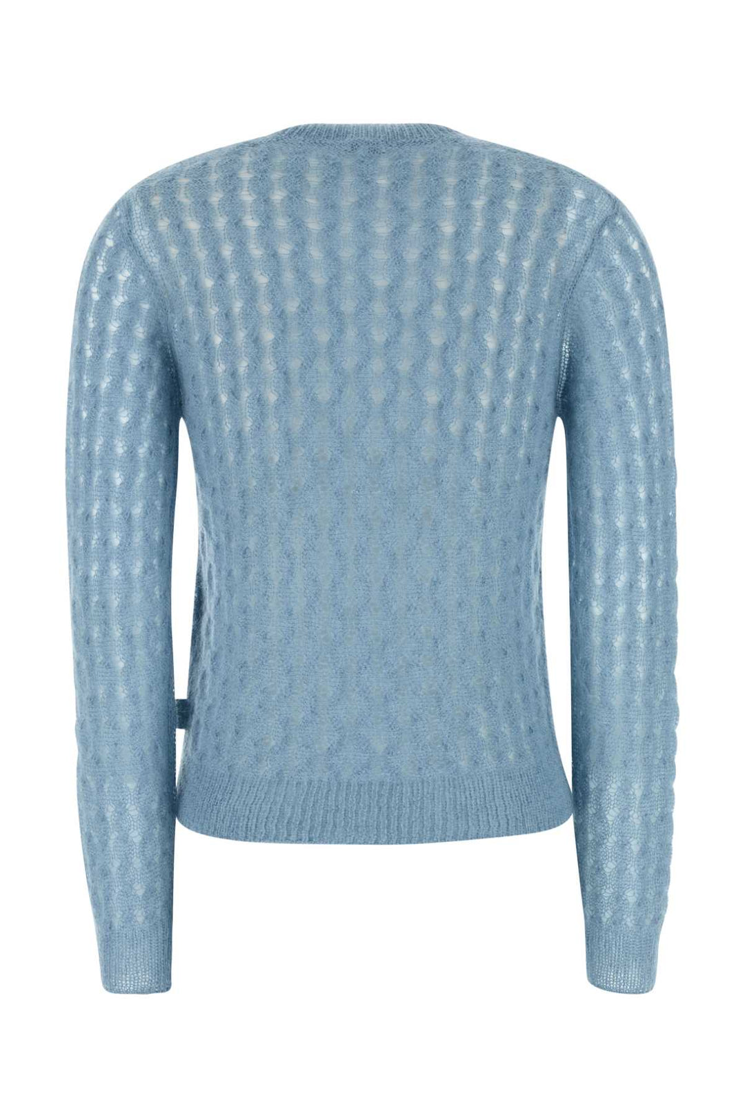 Loewe Women Pastel Light Blue Mohair Blend Sweater