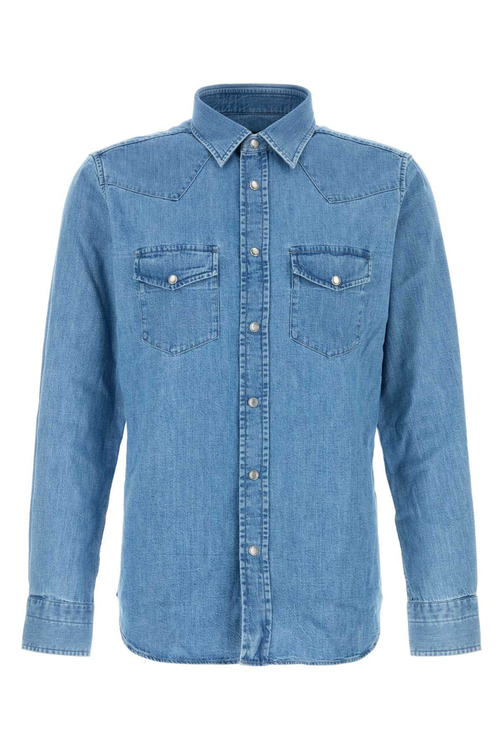Tom Ford Men Denim Shirt