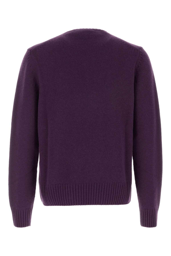 Tom Ford Men Purple Cashmere Sweater