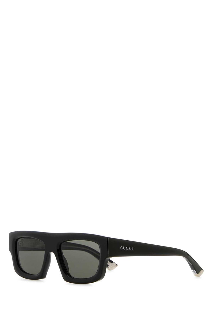 Gucci Men Black Acetate Sunglasses