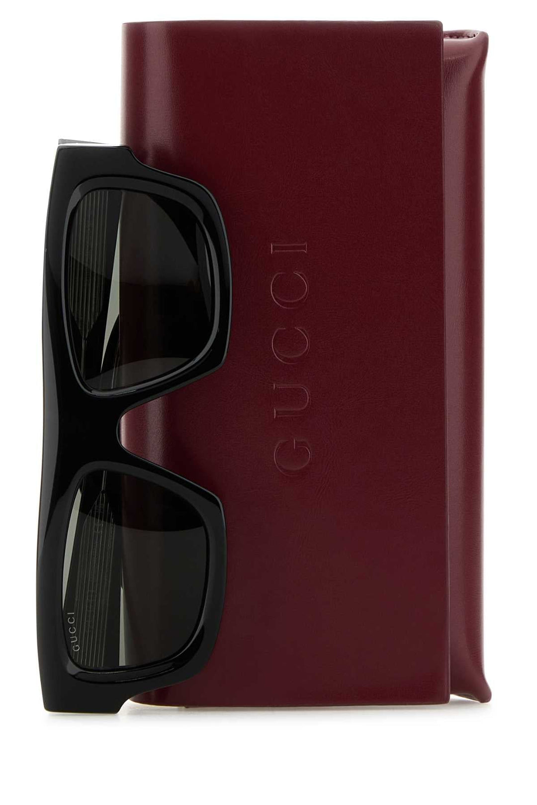 Gucci Men Black Acetate Sunglasses