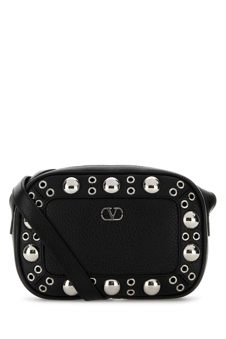 Valentino Garavani Women Black Leather Nellcã´Te Crossbody Bag