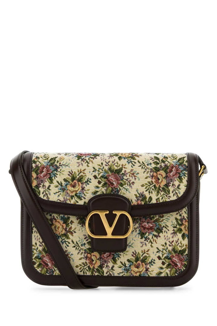 Valentino Garavani Women Embroidered Jacquard 9To5 Crossbody Bag