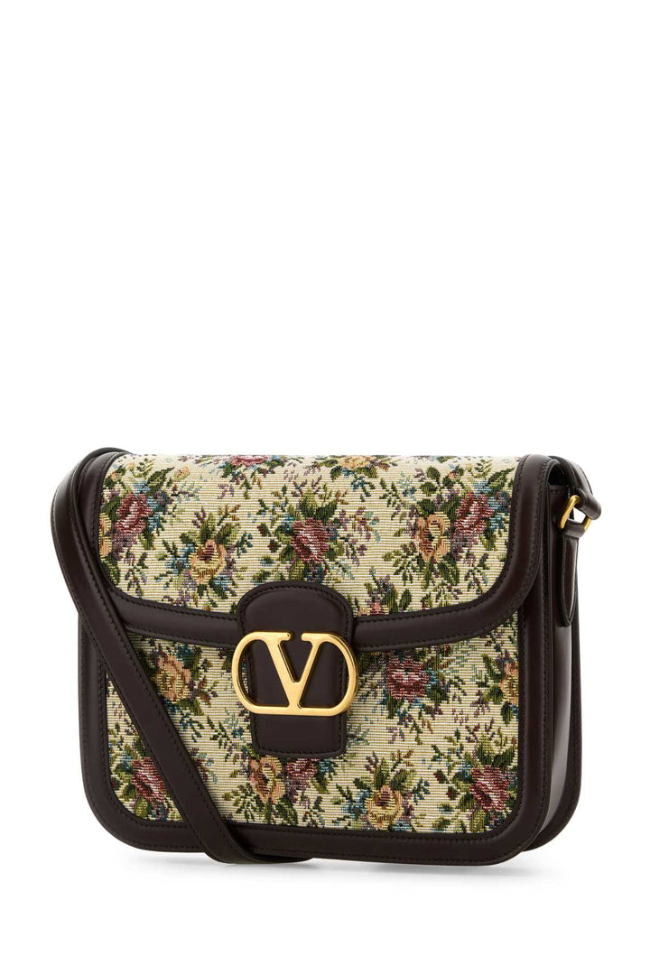 Valentino Garavani Women Embroidered Jacquard 9To5 Crossbody Bag