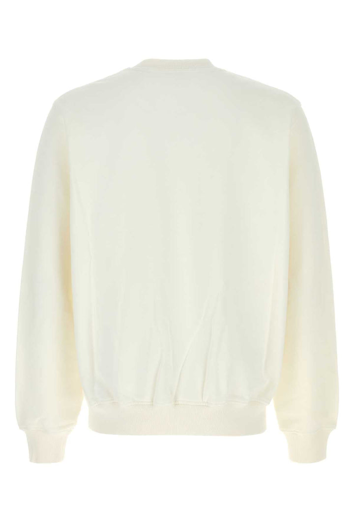 Casablanca Men White Cotton Sweatshirt