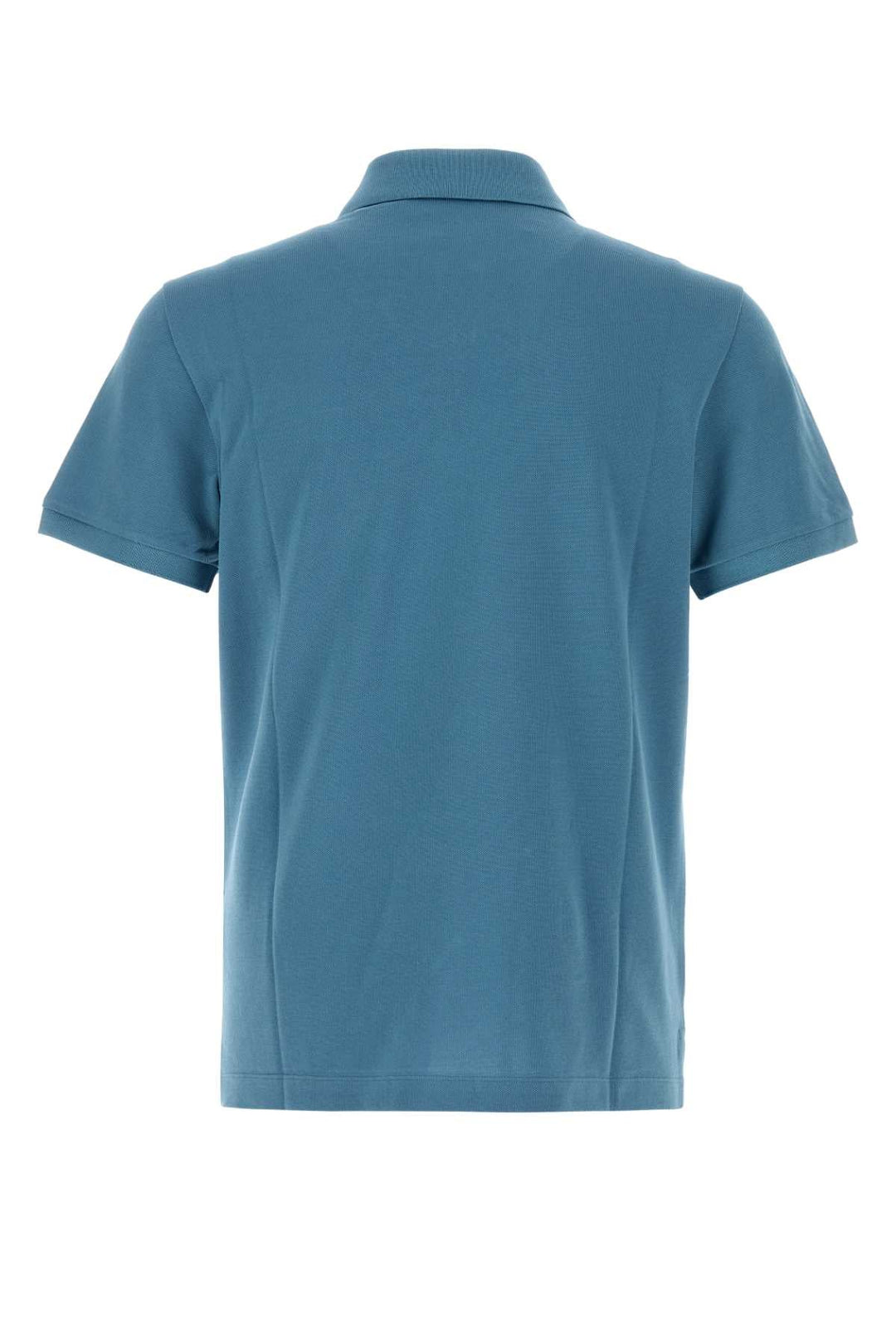 Fendi Men Air Force Blue Piquet Polo Shirt