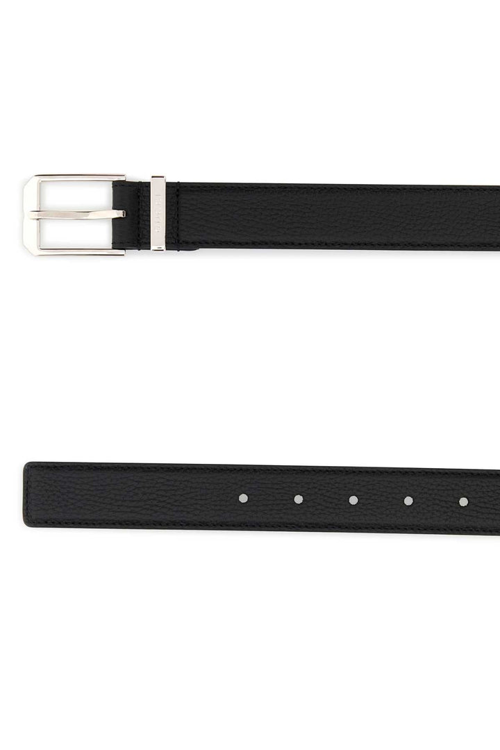 Gucci Men Black Leather Belt