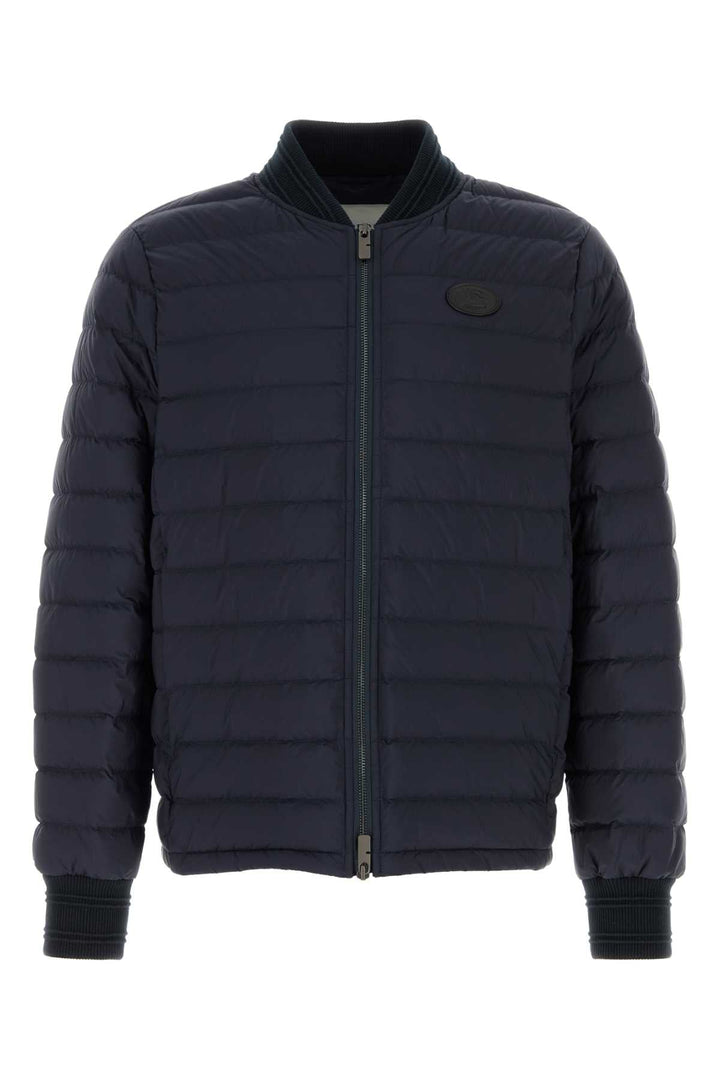 Burberry Men Navy Blue Nylon Down Jacket