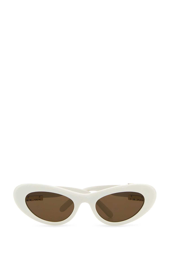 Loewe Unisex White Acetate Sunglasses