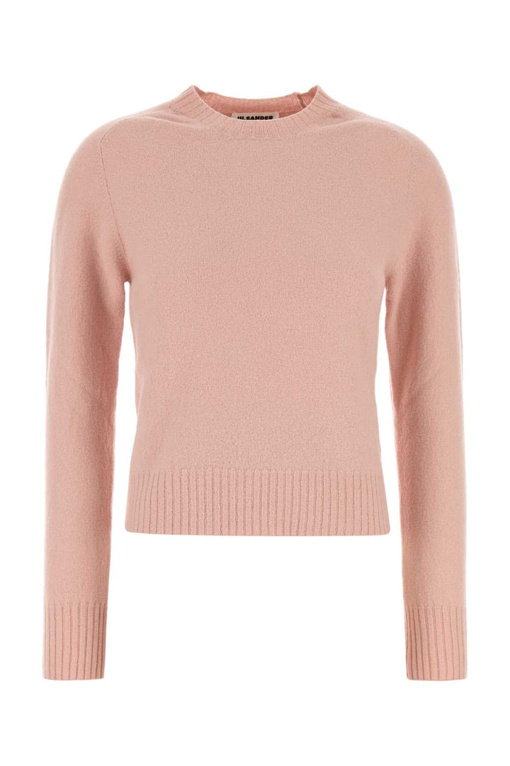 Jil Sander Women Light Pink Wool Sweater