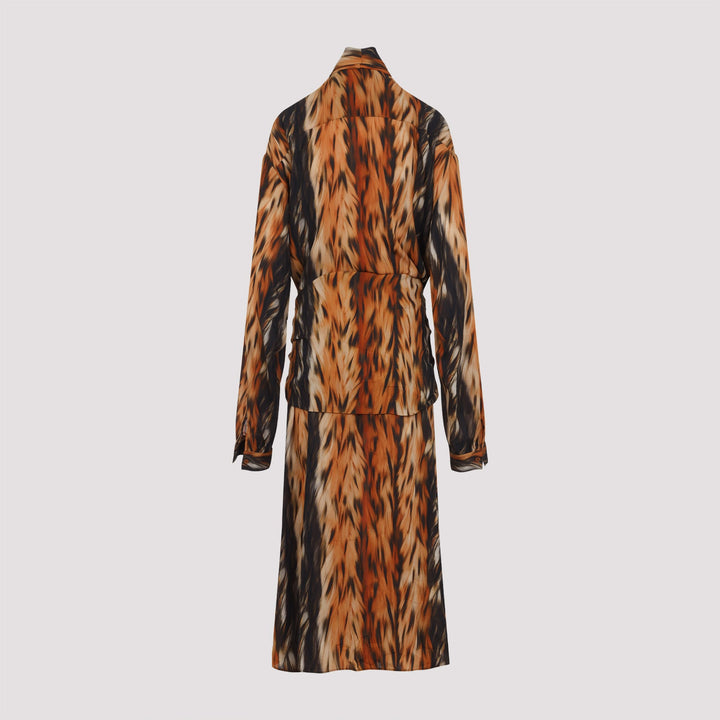 Balenciaga Knotted Dress Women