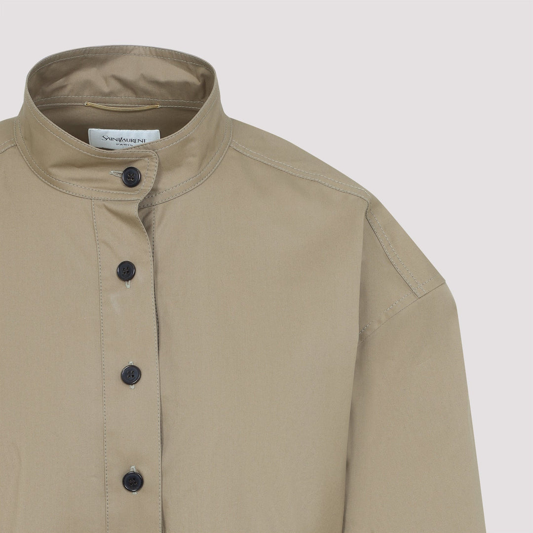 Saint Laurent Long Shirt Women