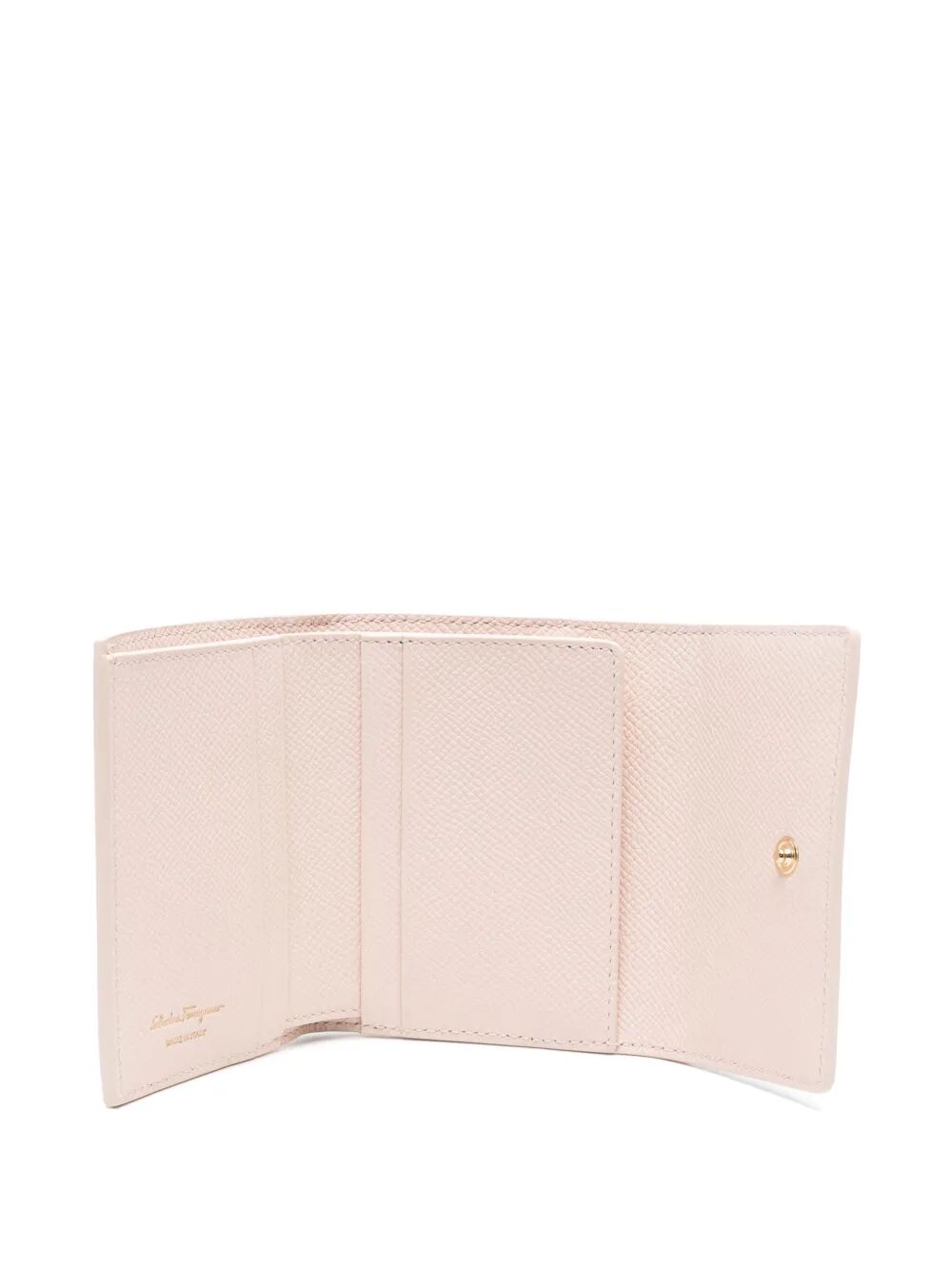 Ferragamo Women The Gancini Leather Trifold Wallet