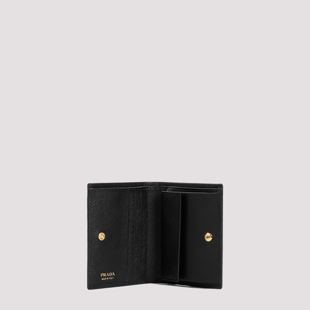 Prada Calf Leather Wallet Women
