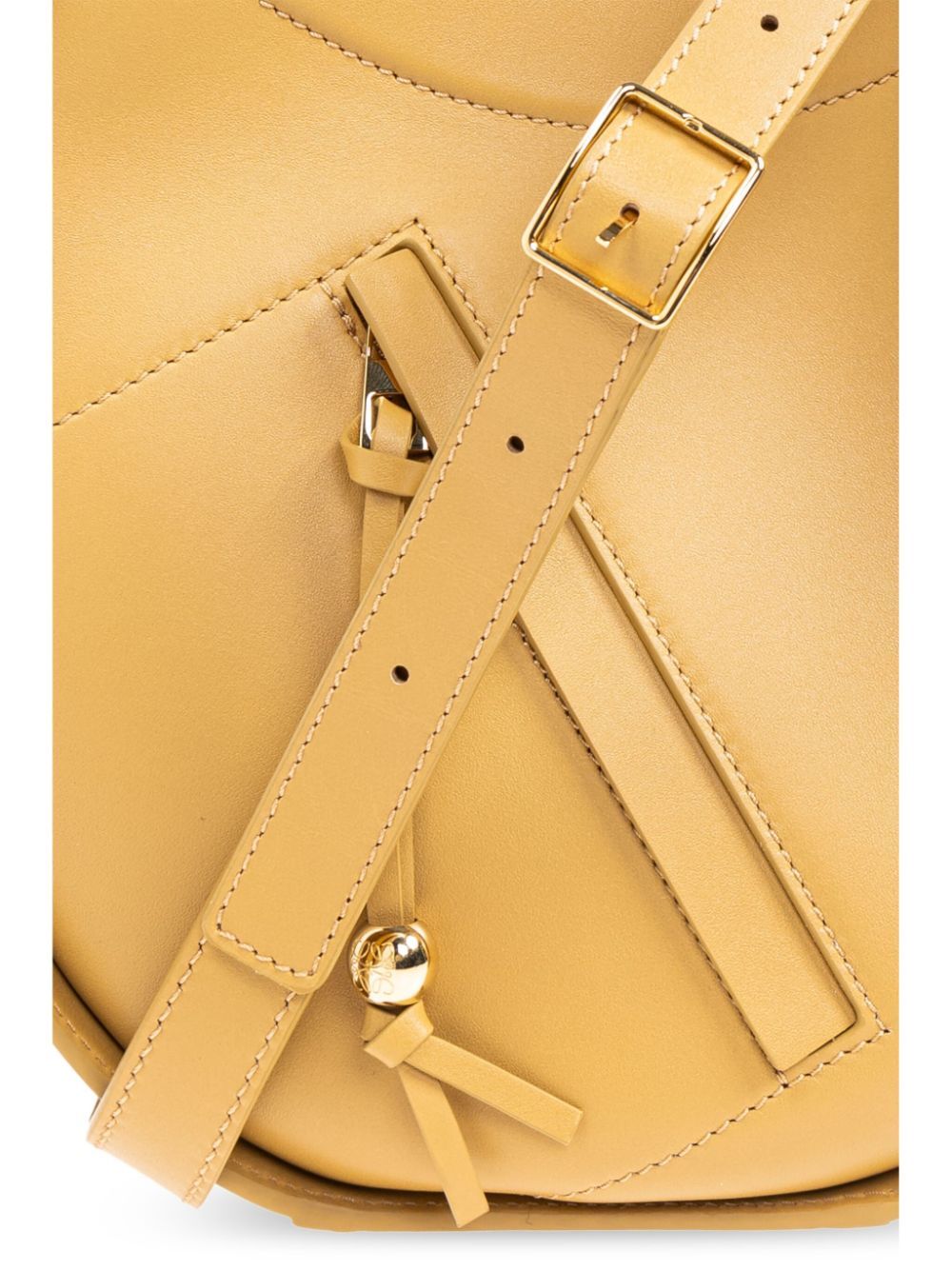 Loewe Women Hammock Slice Bag In Shiny Calfskin