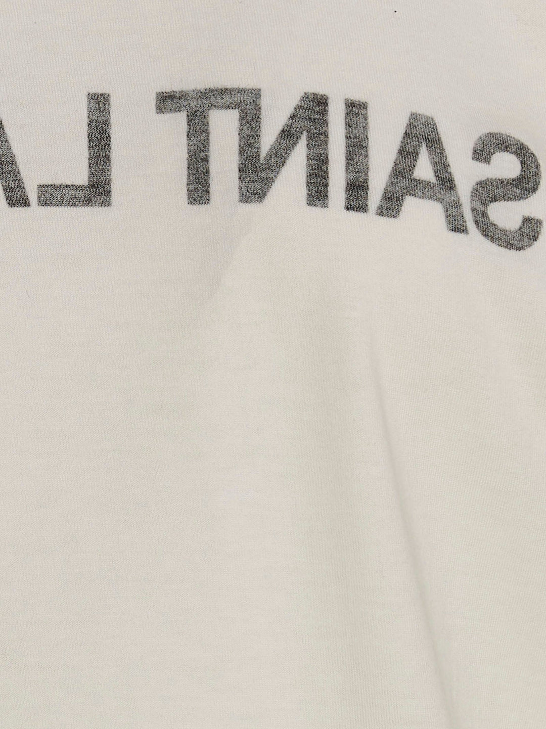 Saint Laurent Women Logo Print T-Shirt