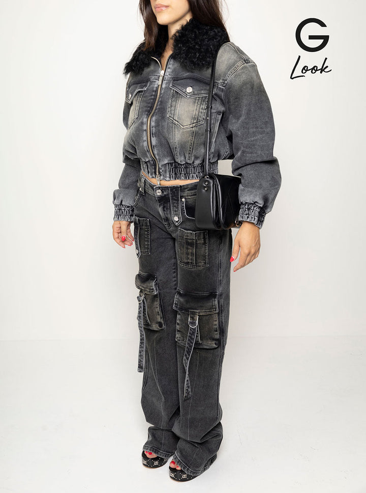 Alexander Mcqueen Women 'The Seal' Black Shoulder Bag With Seal Detail In Matelassé Leather Woman