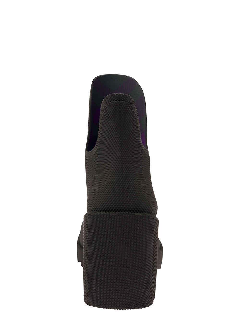 Burberry Women 'Rachel' Black Rainboot With Logo Detail In Rubber Woman