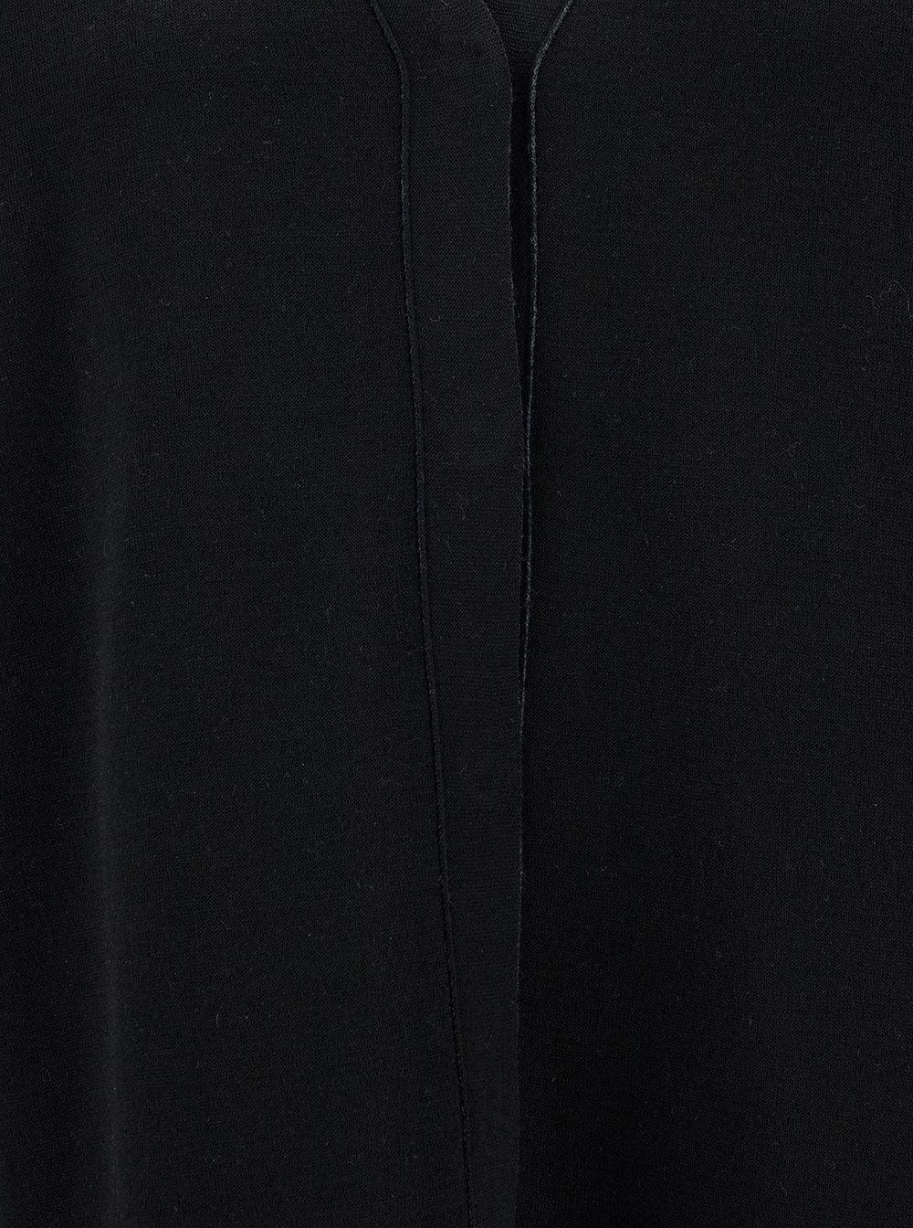 Fendi Women Black Reversible Cardigan With Jacquard Ff Motif In Knit Woman