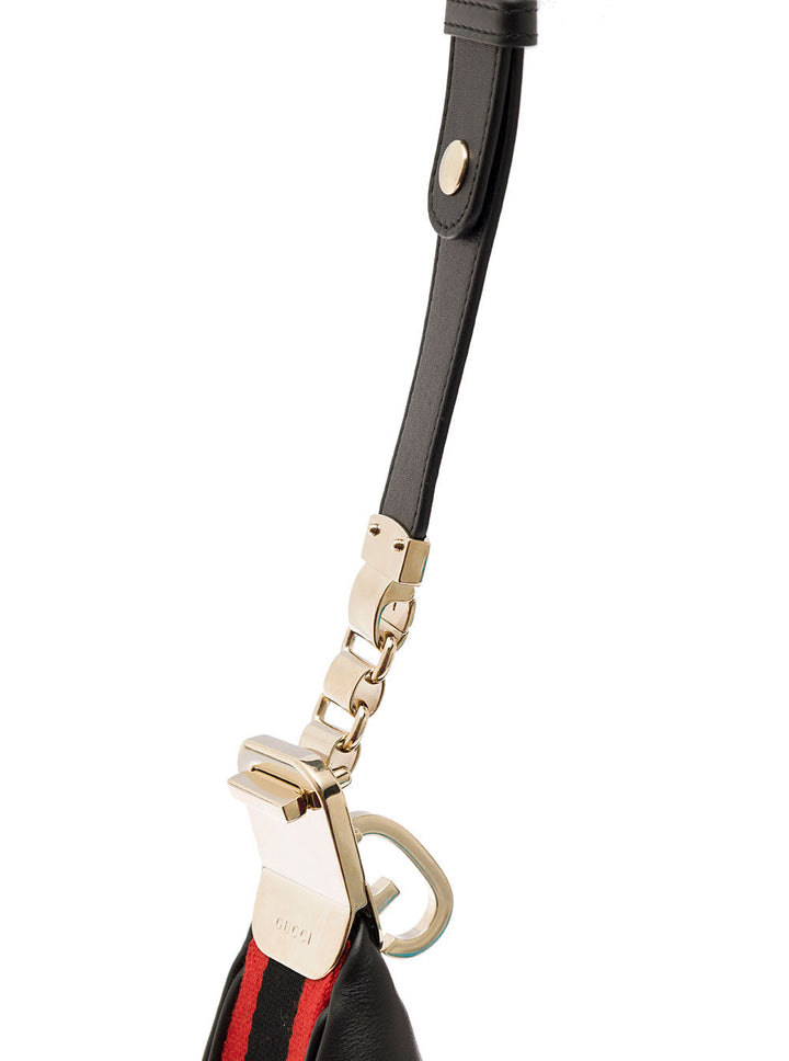 Gucci Women 'Large Attache' Black Crossbody Bag With G Hook Closure In Leather Man