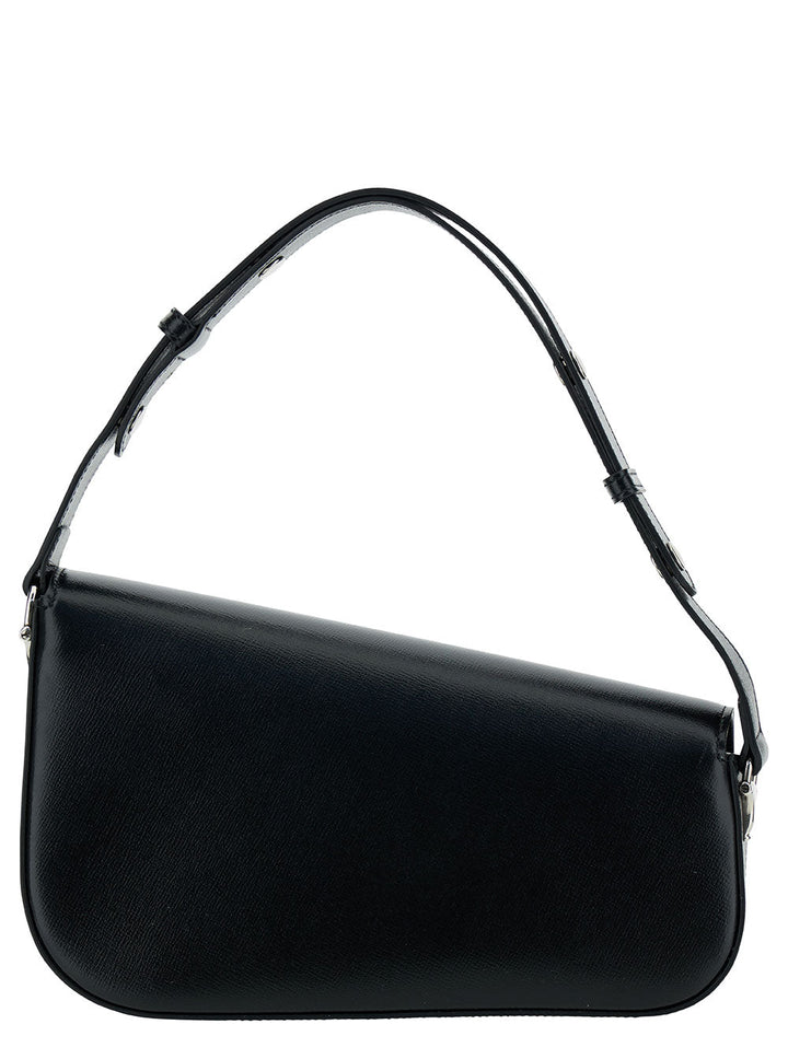 Gucci Women 'Gucci Horsebit 1955 Small' Black Shoulder Bag With Horsebit Detail In Leather Woman