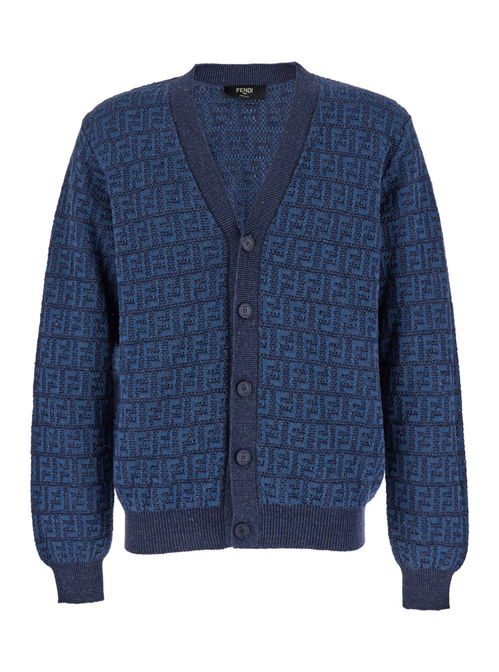 Fendi Men Ff Crochet