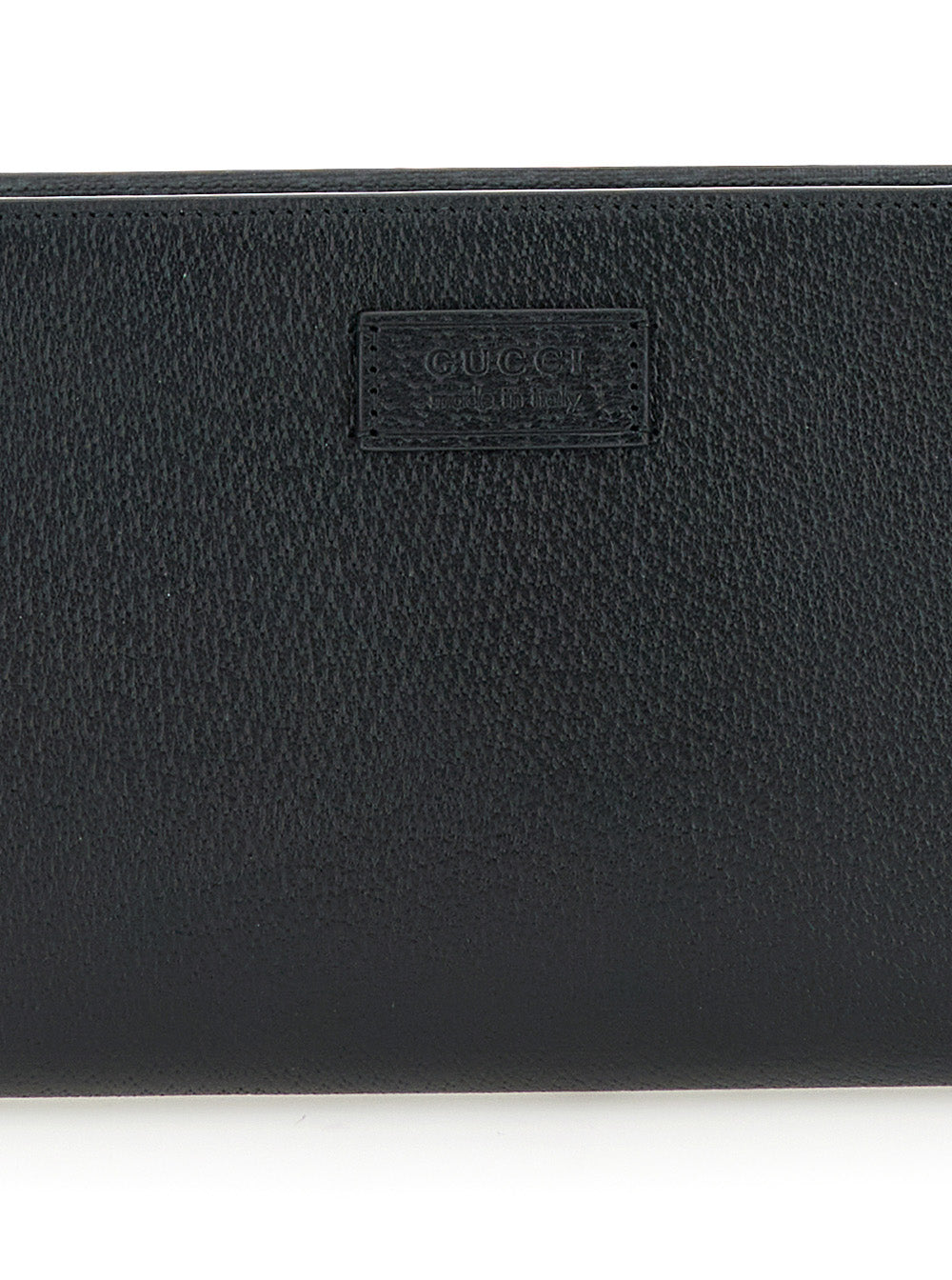 GUCCI Super Mini Black Leather Crossbody Bag with Logo Patch – Men | Designer Collection