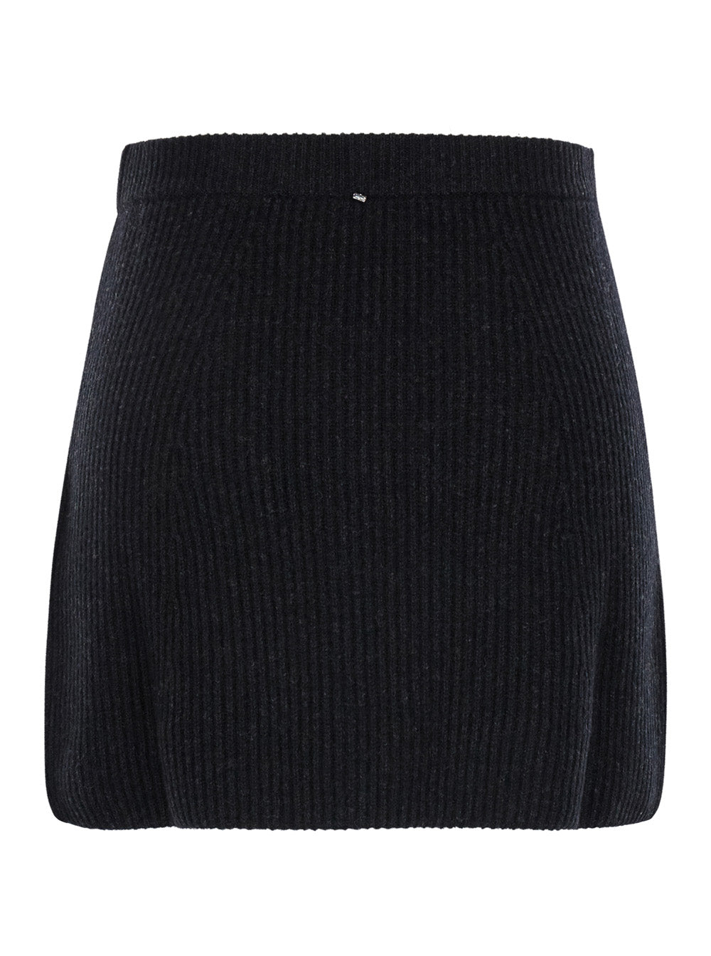 Sportmax Women 'Teiera' Black Mini Skirt In Wool Woman