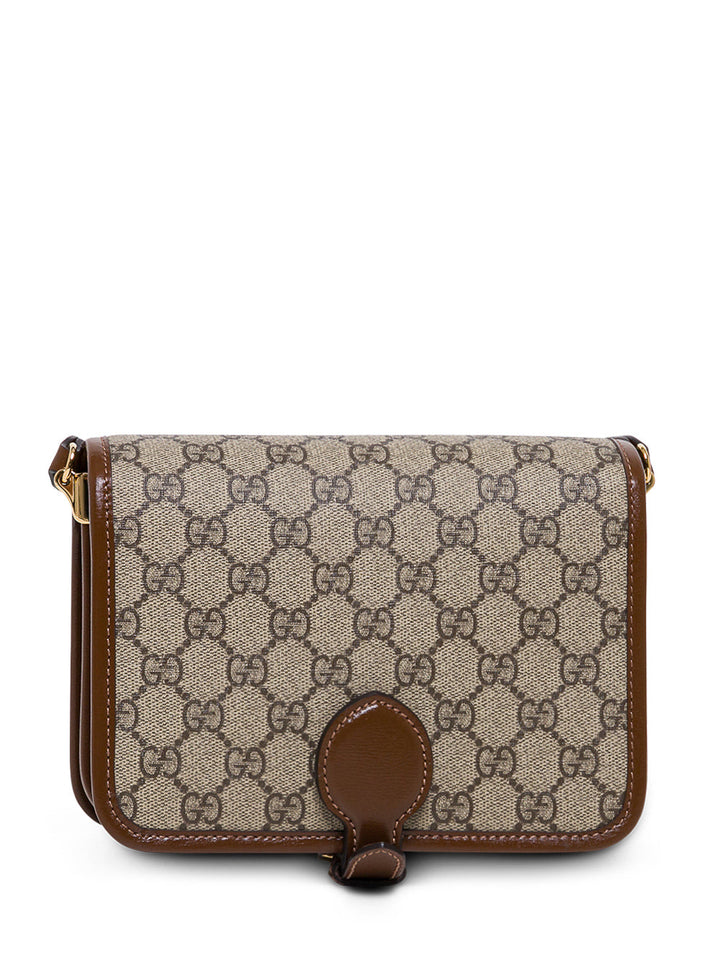 Gucci Men Gucci Man's Gg Supreme Fabric Crossbody Bag