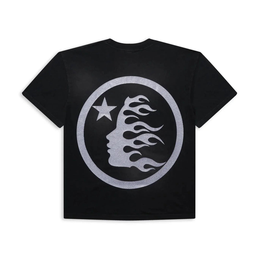 Hellstar Studios Classic Glitter Logo T-Shirt Black