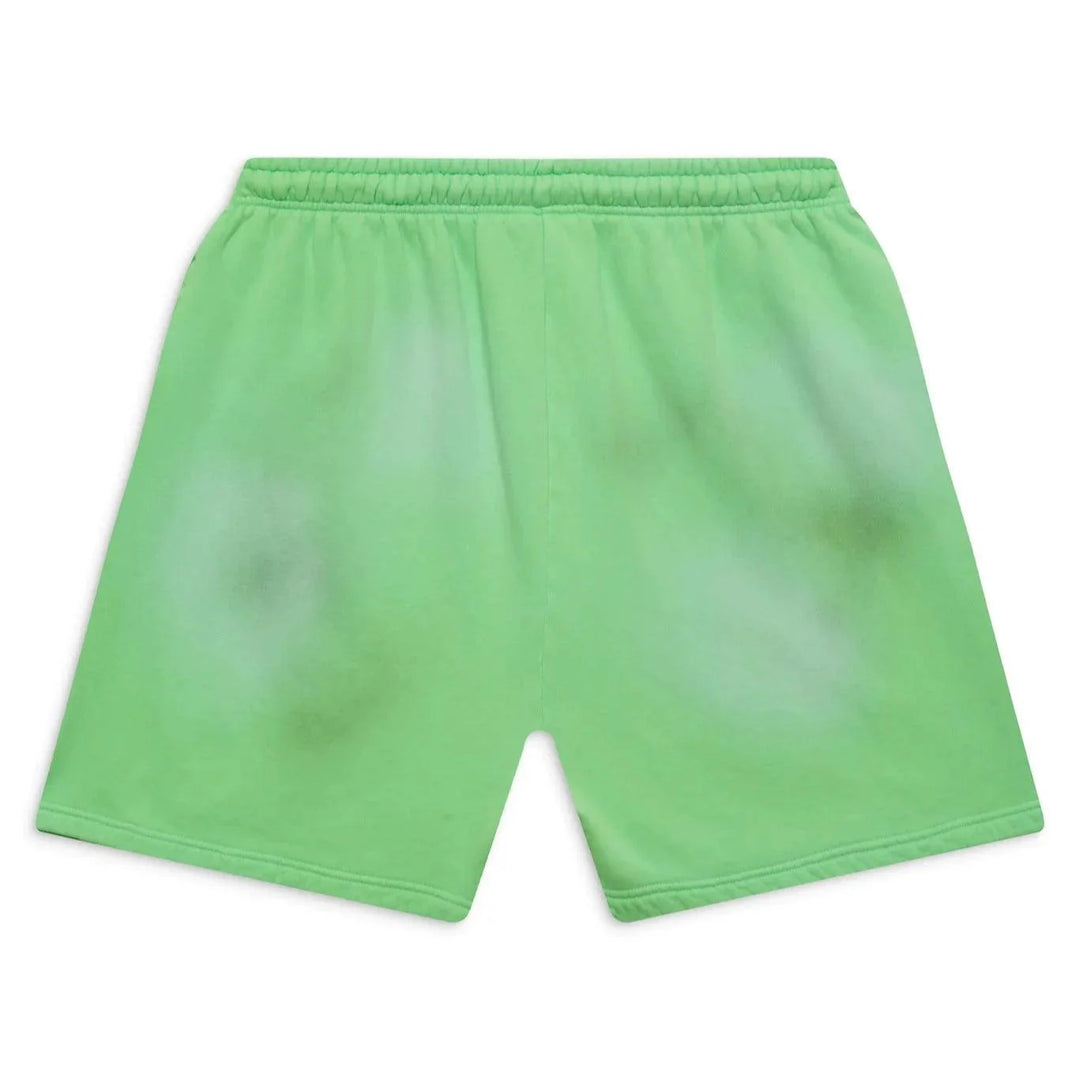 Hellstar Studios Flame Shorts Neon Green
